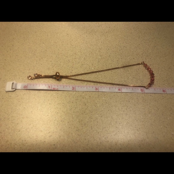 Swarovski Crystal Rose Gold Bracelet - Picture 3 of 4